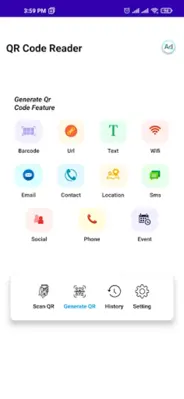 QR Code Scanner & QR Reader android App screenshot 3